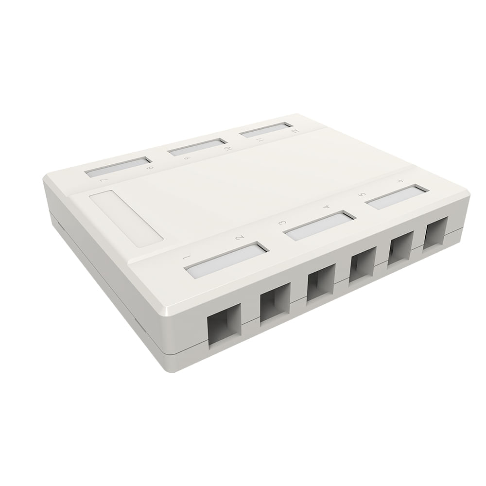 Compre Caixa Aparente Multimidia 12P Mutoa 35050533 Em Promoção Aqui ...